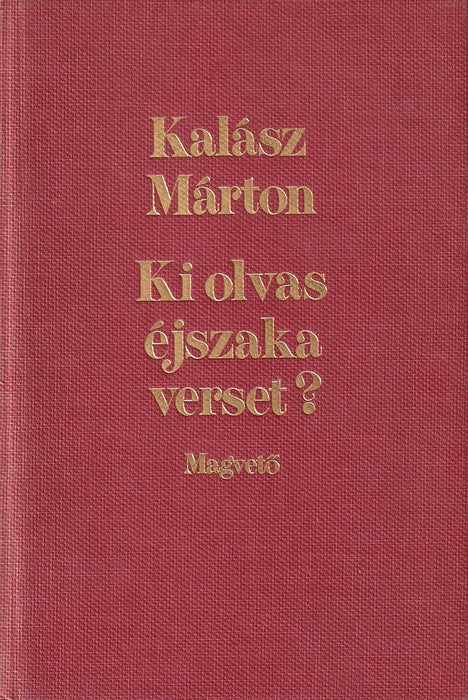 Ki olvas éjszaka verset?