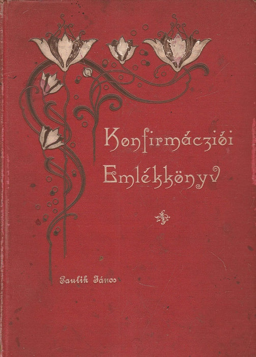 Konfirmácziói emlékkönyv