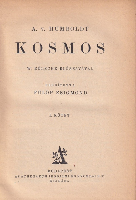 Kosmos I-II.