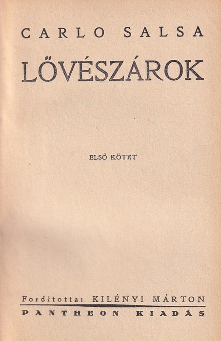 Lövészárok I-II.