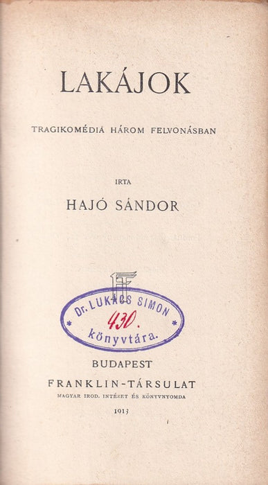 Lakájok