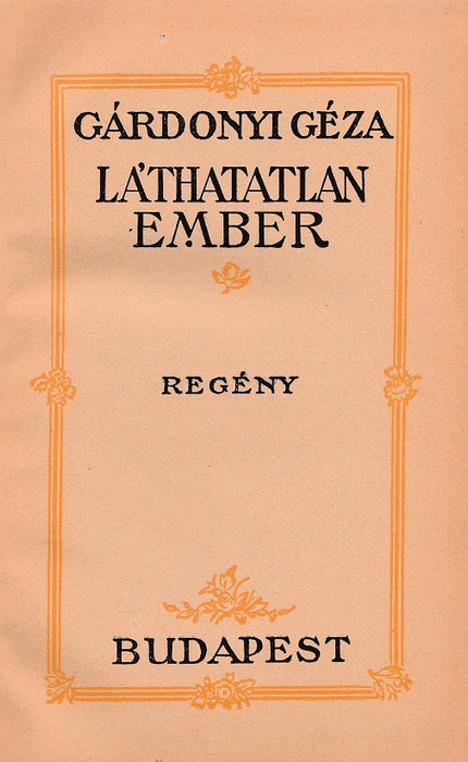 Láthatatlan ember