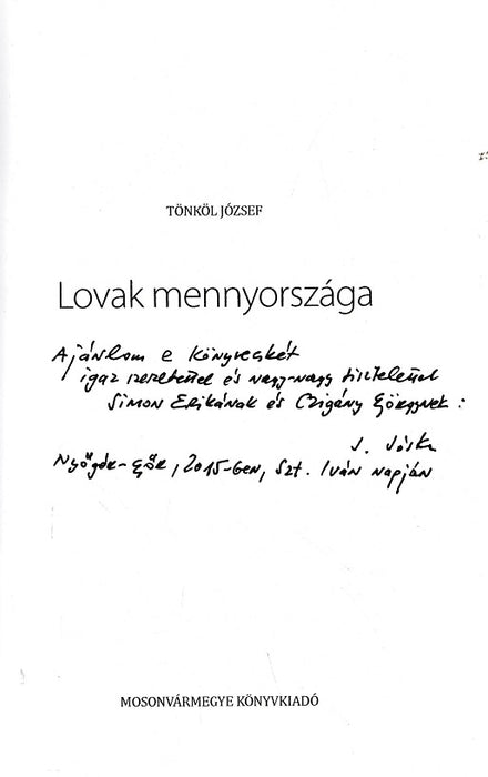 Lovak mennyországa