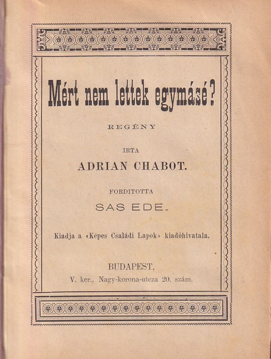 Mért nem lettek egymásé? - Brankovics Ilona