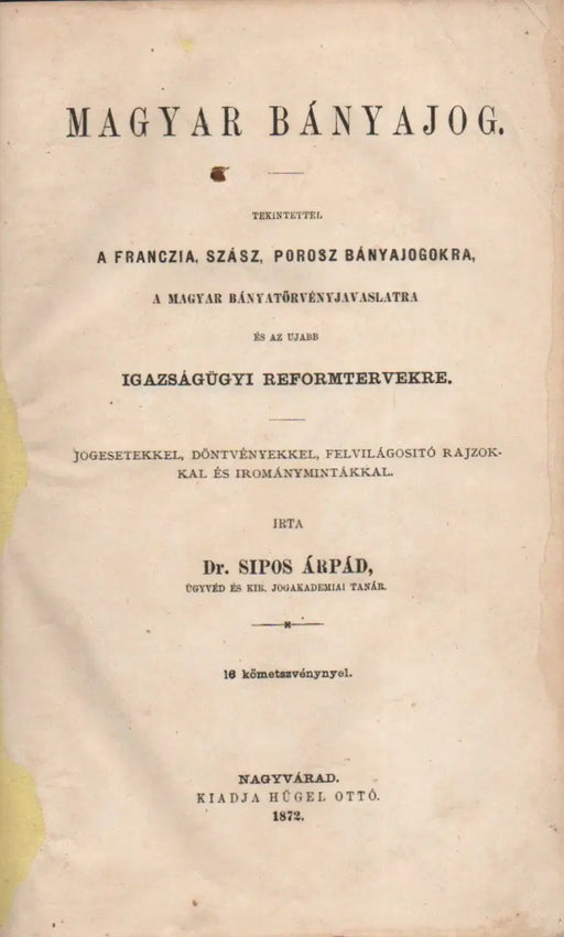 Magyar bányajog