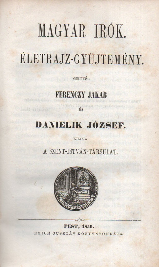 Magyar írók I-II.