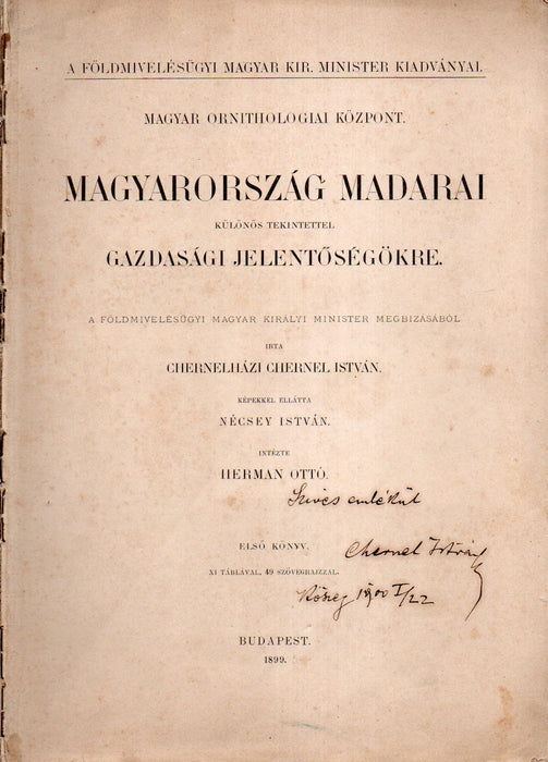 Magyarország madarai I.