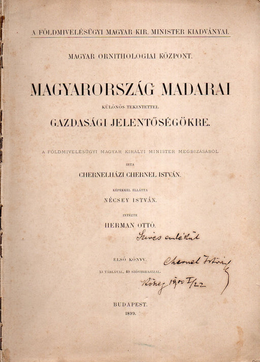 Magyarország madarai I.