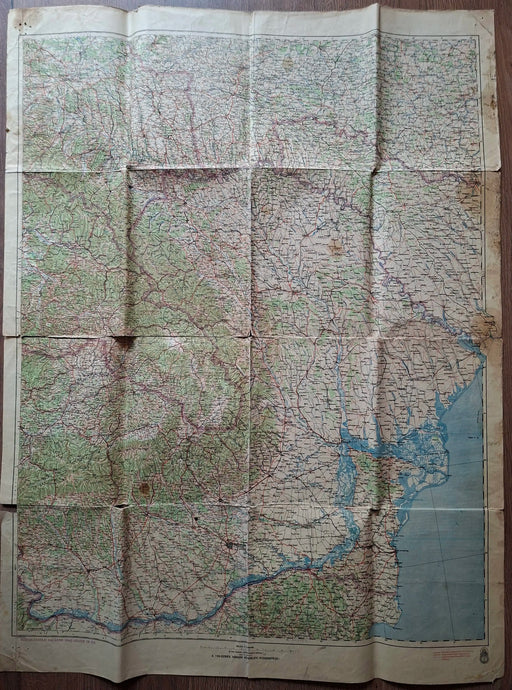 Magyarország és környéke térkép – közigazgatási határok 1943. július 15-én