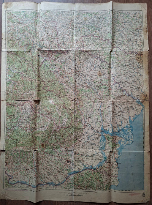Magyarország és környéke térkép – közigazgatási határok 1943. július 15-én