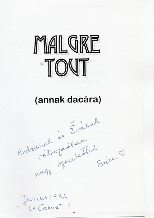 Malgré Tout