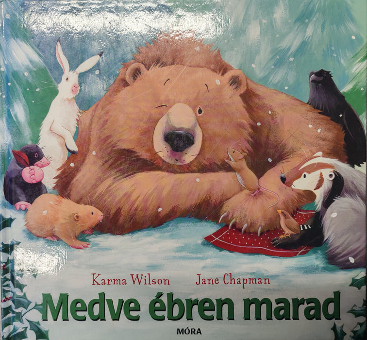 Medve ébren marad