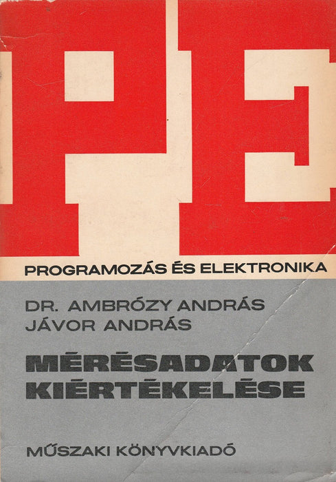 Mérésadatok kiértékelése
