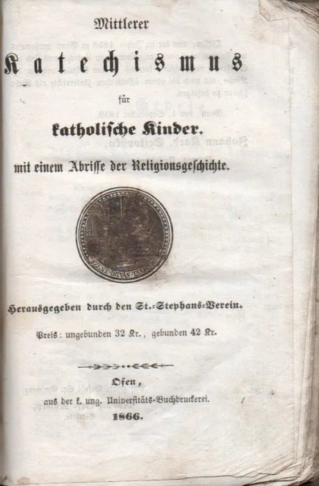 Mittlerer Katechismus für katholische Kinder