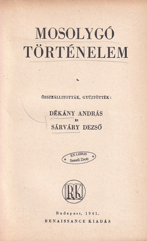 Mosolygó történelem
