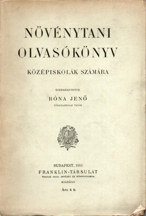Növénytani olvasókönyv