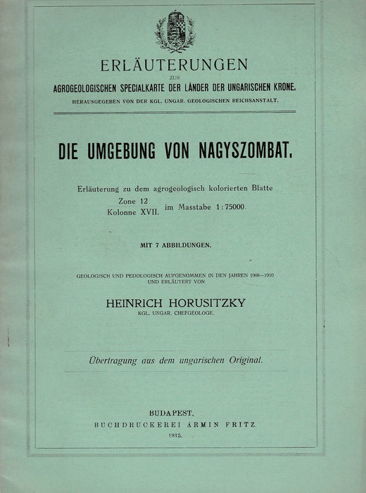 Die Umgebung von Nagyszombat