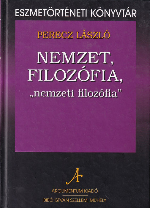Nemzet, filozófia, "nemzeti filozófia"