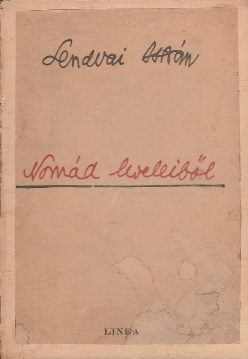 Nomád leveleiből