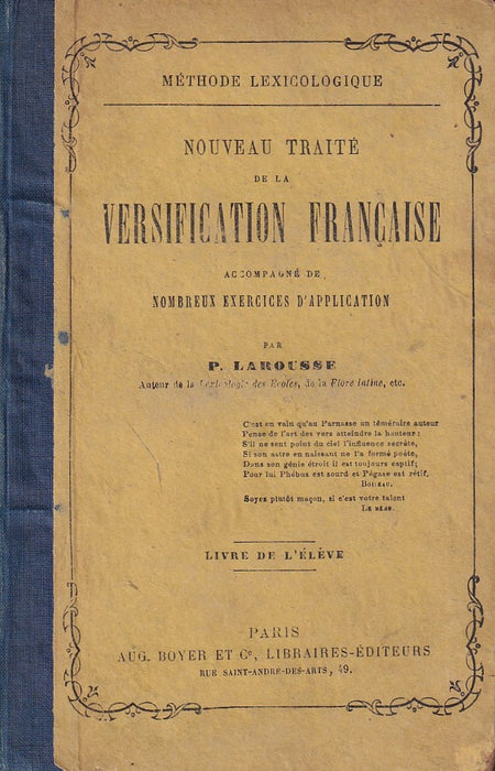 Nouveau Traité de la Versification