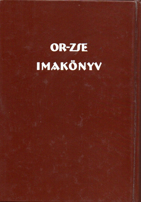 OR-ZSE Imakönyv