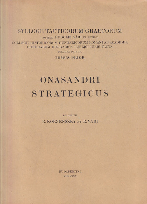 Onasandri Strategicus