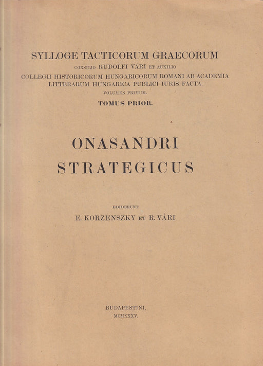 Onasandri Strategicus