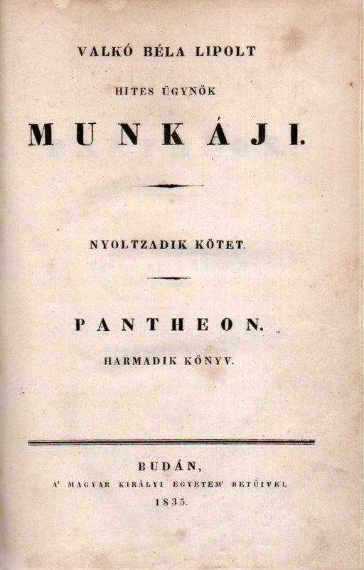 Pantheon III-IV.