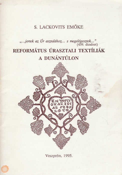Református úrasztali textíliák a Dunántúlon