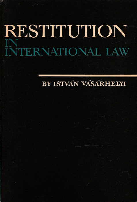Restitution in International Law