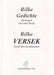 Rilke Gedichte - Rilke versek