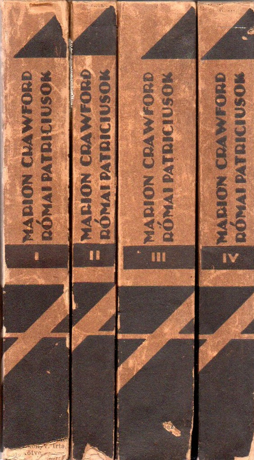 Saracinesca-tetralógia - Római patriciusok I-IV.