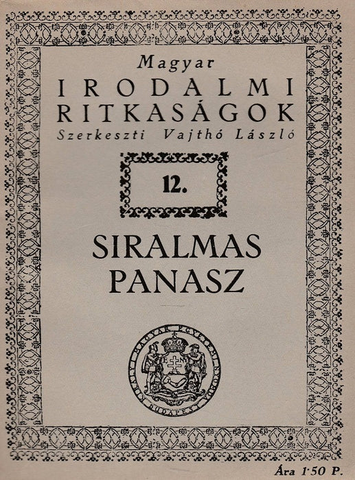 Siralmas panasz