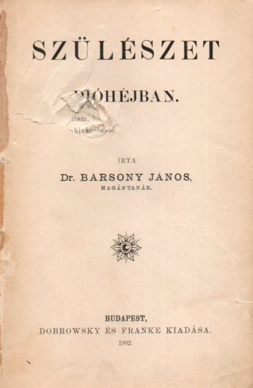 Szülészet dióhéjban