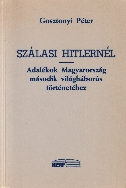 Szálasi Hitlernél