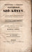 Származtató ’s gyökerésző Magyar-Diák Szó-Könyv IV.