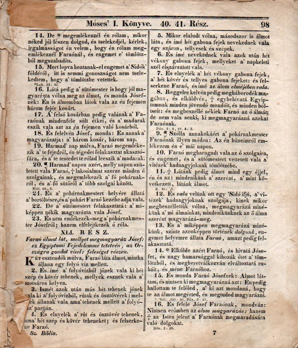 Szent Biblia, az az Istennek Ó és Új Testamentomában foglaltatott egész Szent Írás