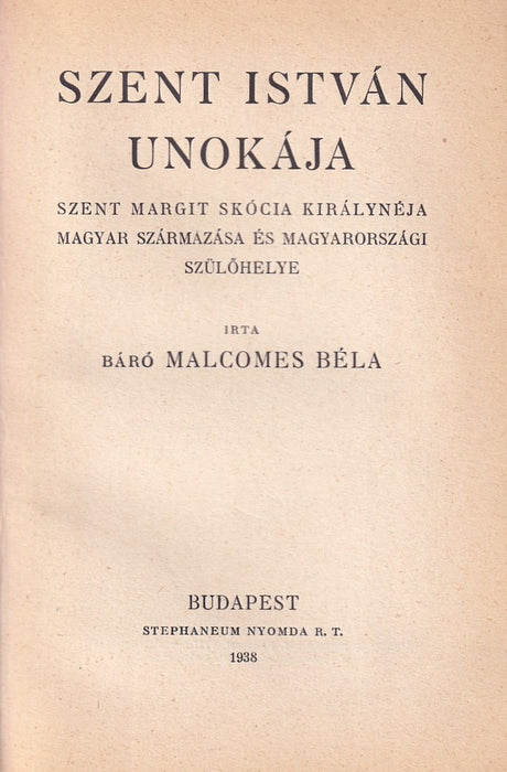 Szent István unokája