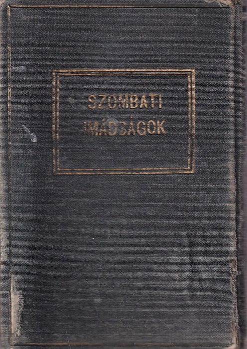 Szombati imakönyv