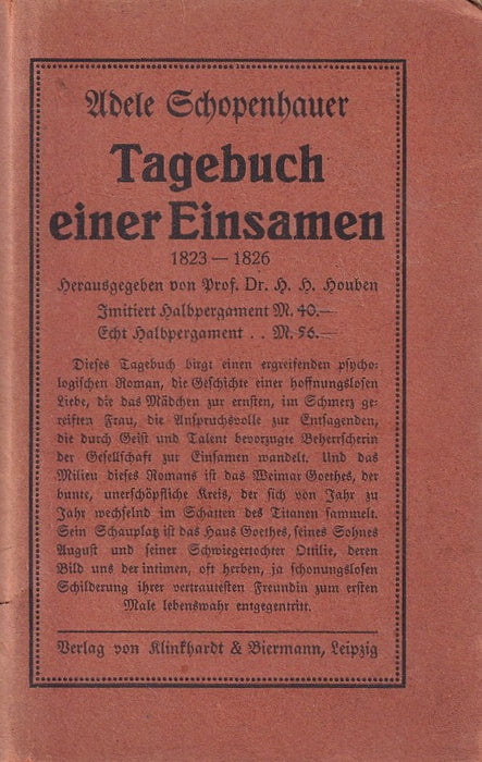 Tagebuch einer Einsamen