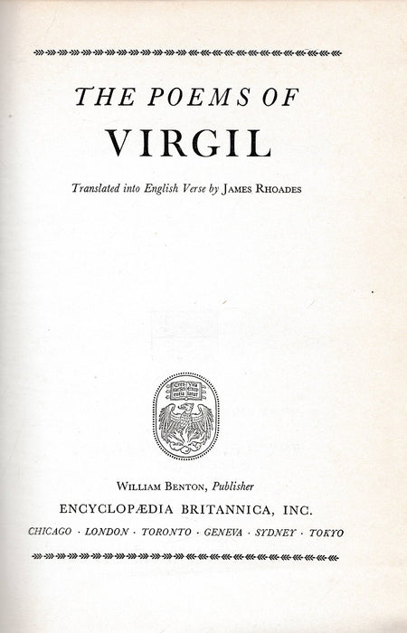The Poems of Virgil
