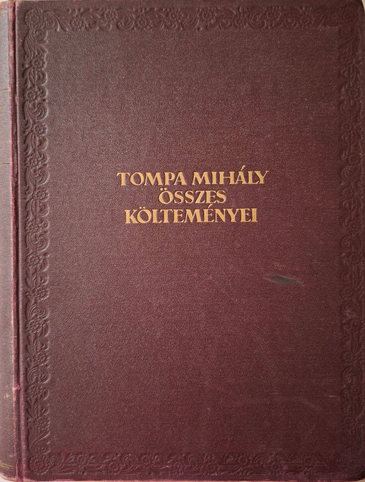 Tompa Mihály összes költeményei