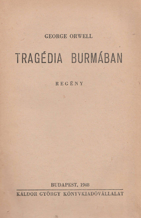 Tragédia Burmában