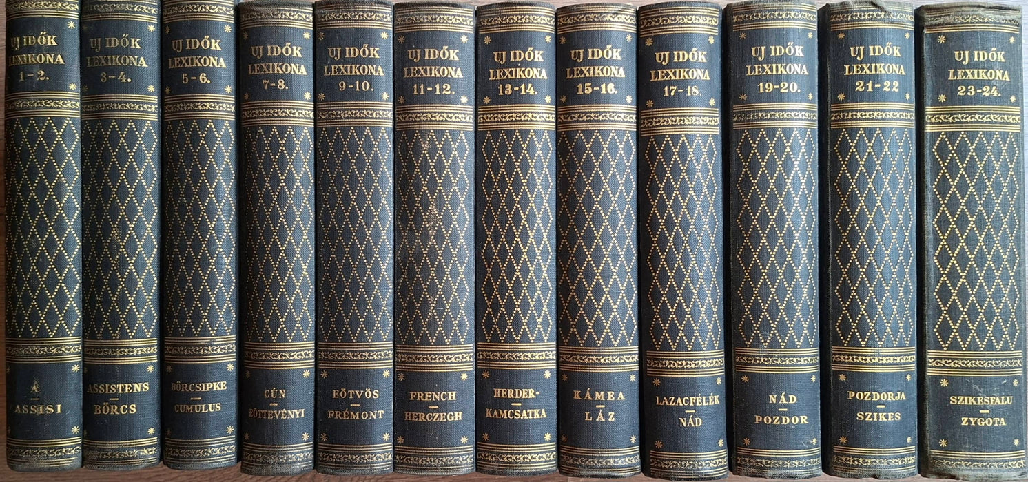 Uj idők lexikona 1-24.