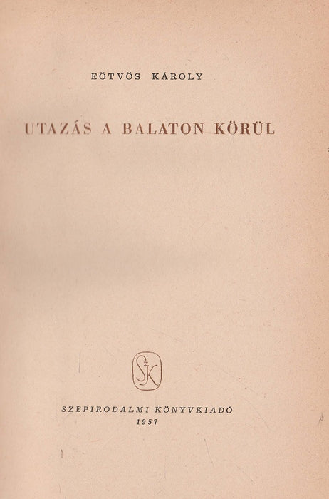 Utazás a Balaton körül