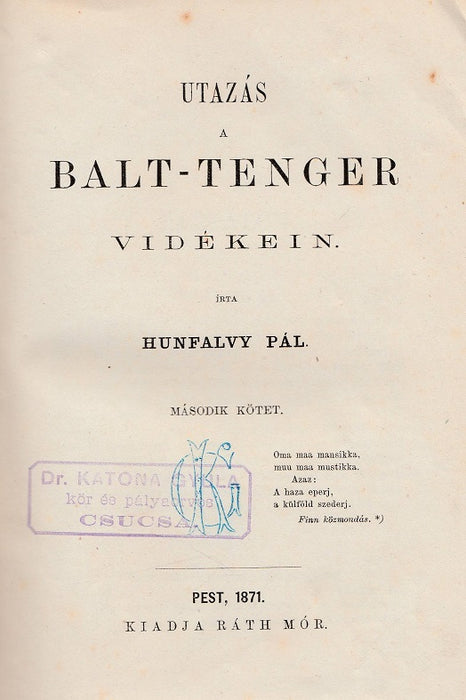 Utazás a Balt-tenger vidékein II.