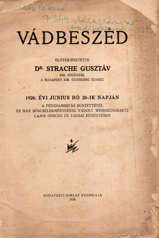 Vádbeszéd