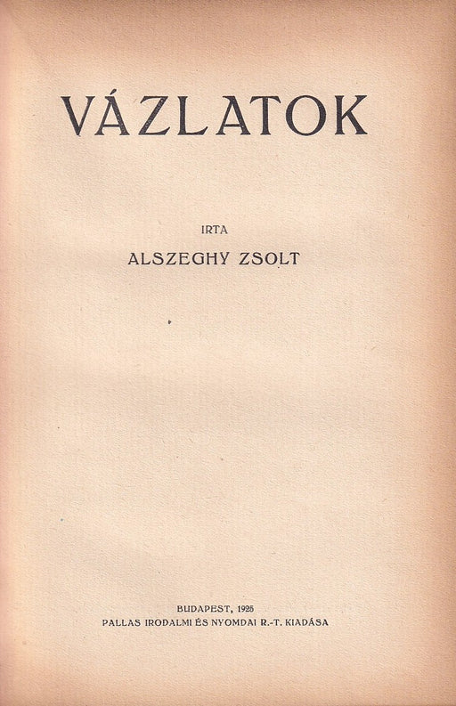 Vázlatok