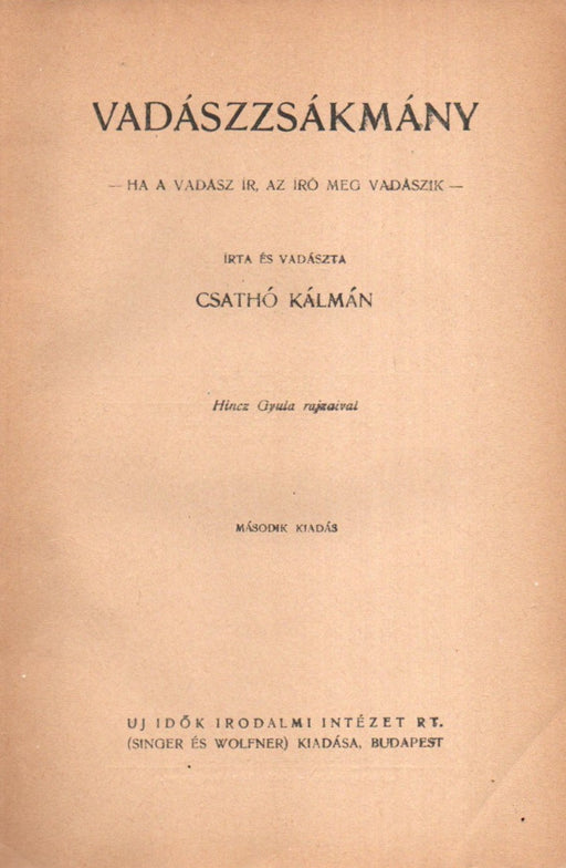 Vadászzsákmány