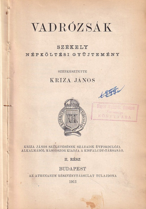 Vadrózsák II.